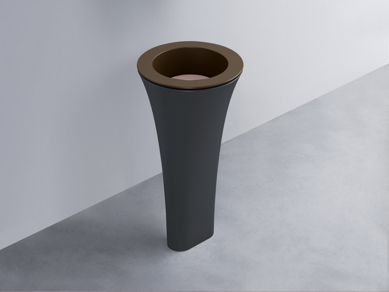 AMLA45-CA+AMPILT-CP+AMCOLT-BA Раковина Amedeo Tondo отдельностоящая cielo Enjoy + Amedeo Ceramica Cielo