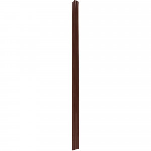 81990040 Штакетник односторонний ЭКО-М 76мм 1.5 м 8017 коричневый Эконом