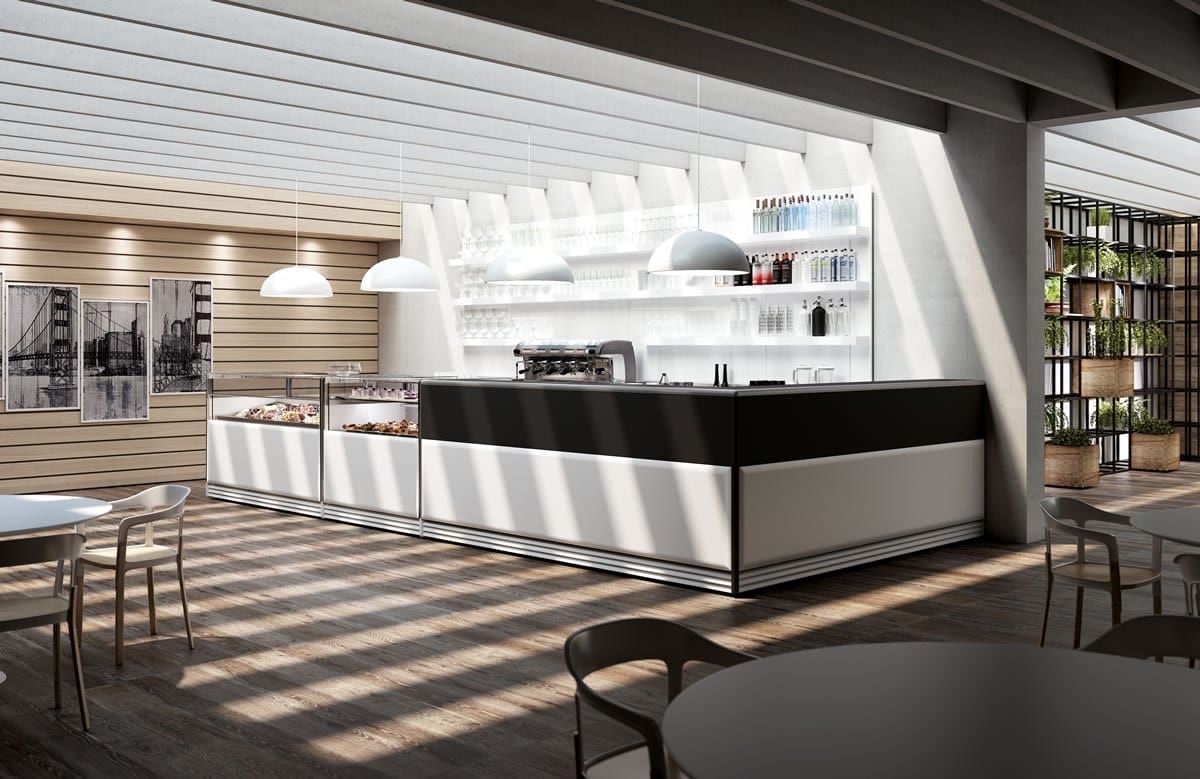 Деревянная барная стойка Frigomeccanica Next ARCH-00102318 - Вид №10