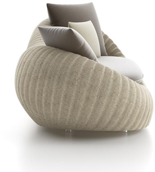 Atmosphera 2-х местный садовый диван из полиэтилена Twiga Tw.dv - Вид №3