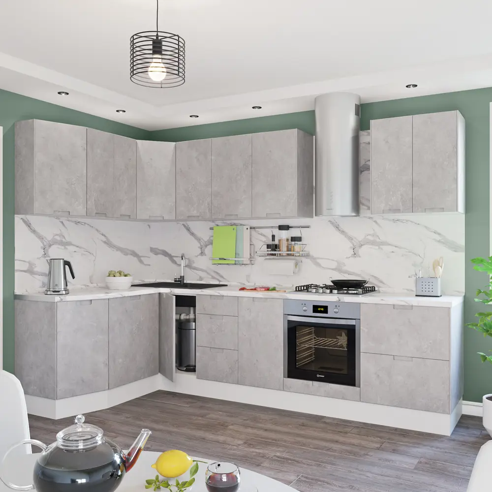 Фасад для кухонного шкафа Берлин 45x70 см Delinia МДФ цвет серый 82142297 STLM-2048969 - Вид №16