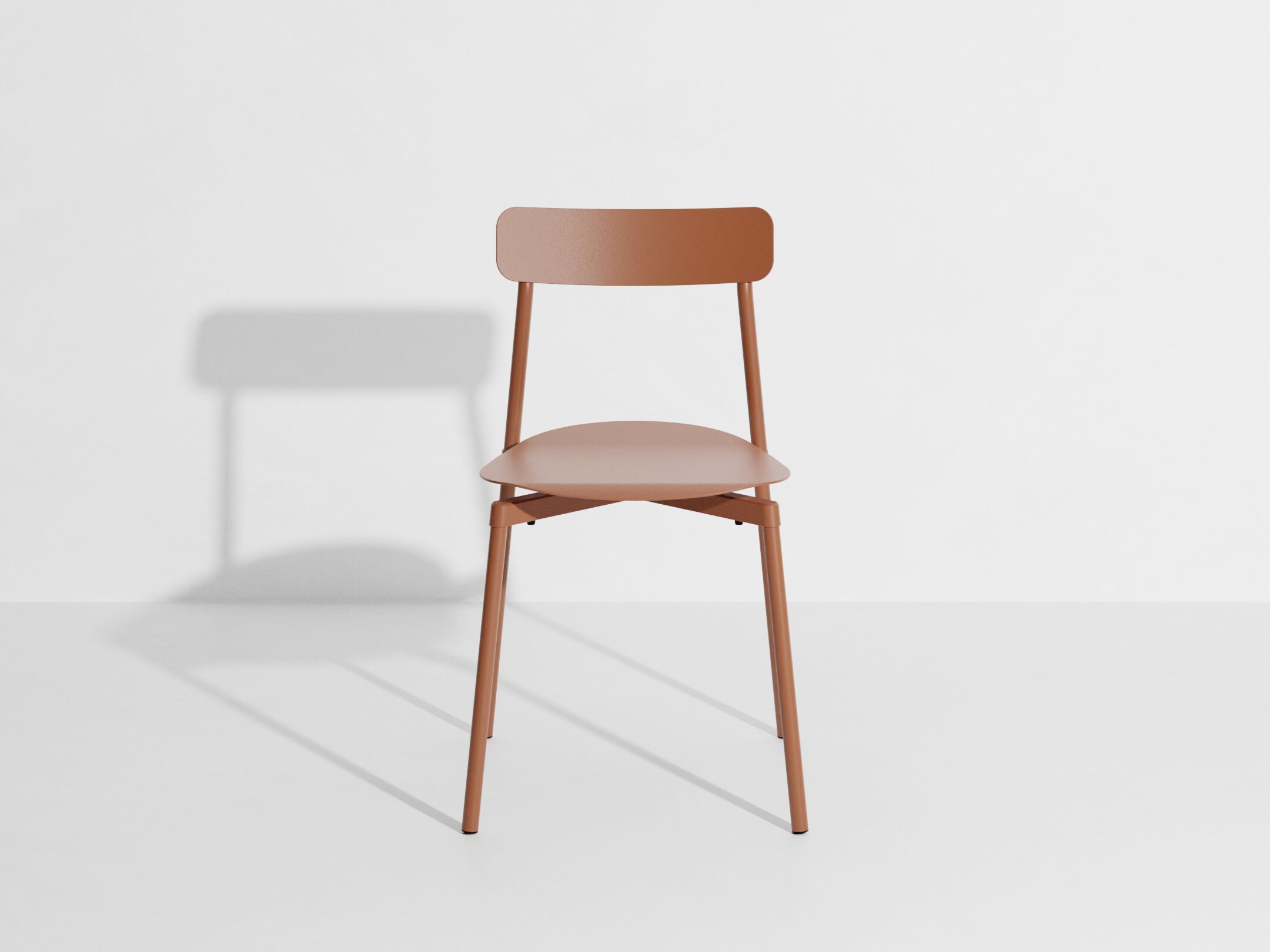 Алюминиевый штабелируемый стул с порошковым покрытием Petite Friture Fromme ARCH-00150568 - Вид №10