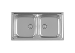 A872901A01 мойка из нержавеющей стали с 2 чашами ROCA Victoria