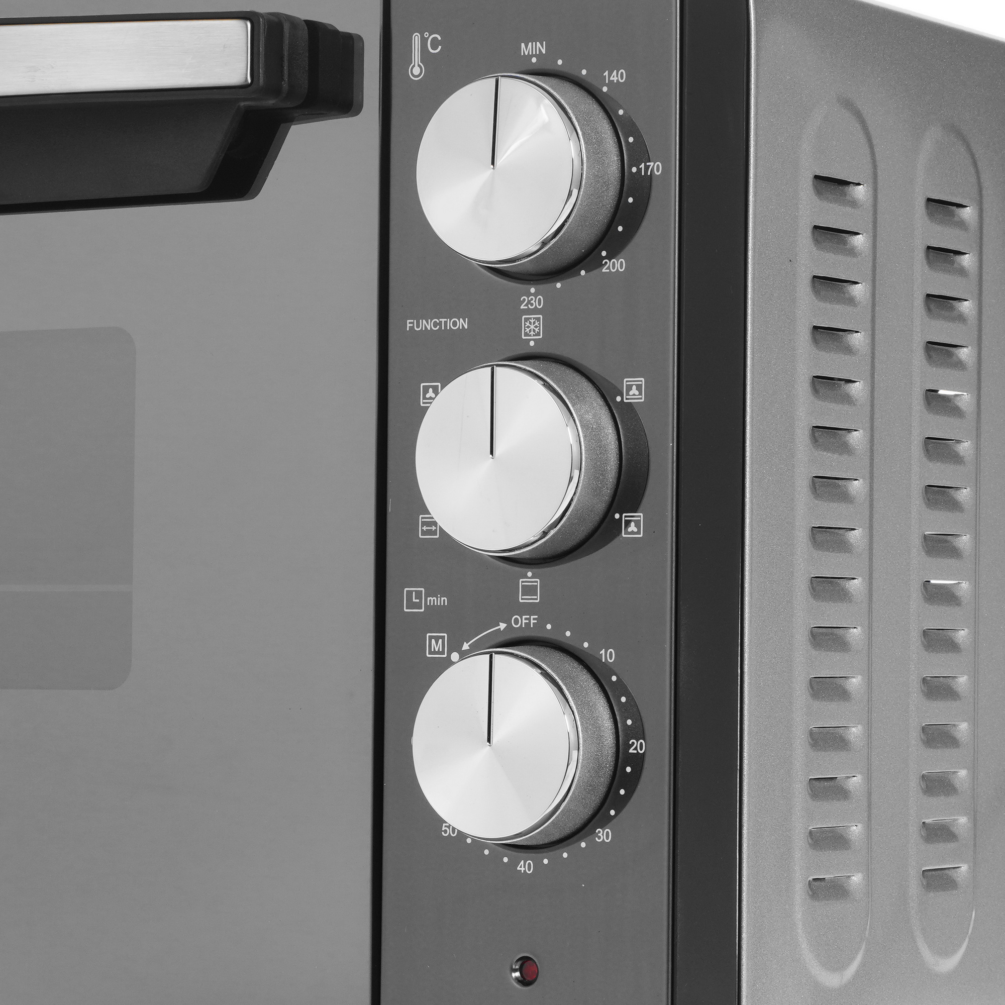 5327204 Мини-печь Rommelsbacher BGS 1400 серебристый STDN-0030560 - Вид №3