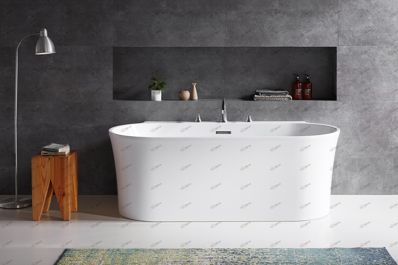 Акриловая ванна BelBagno BB409-1500-800 
