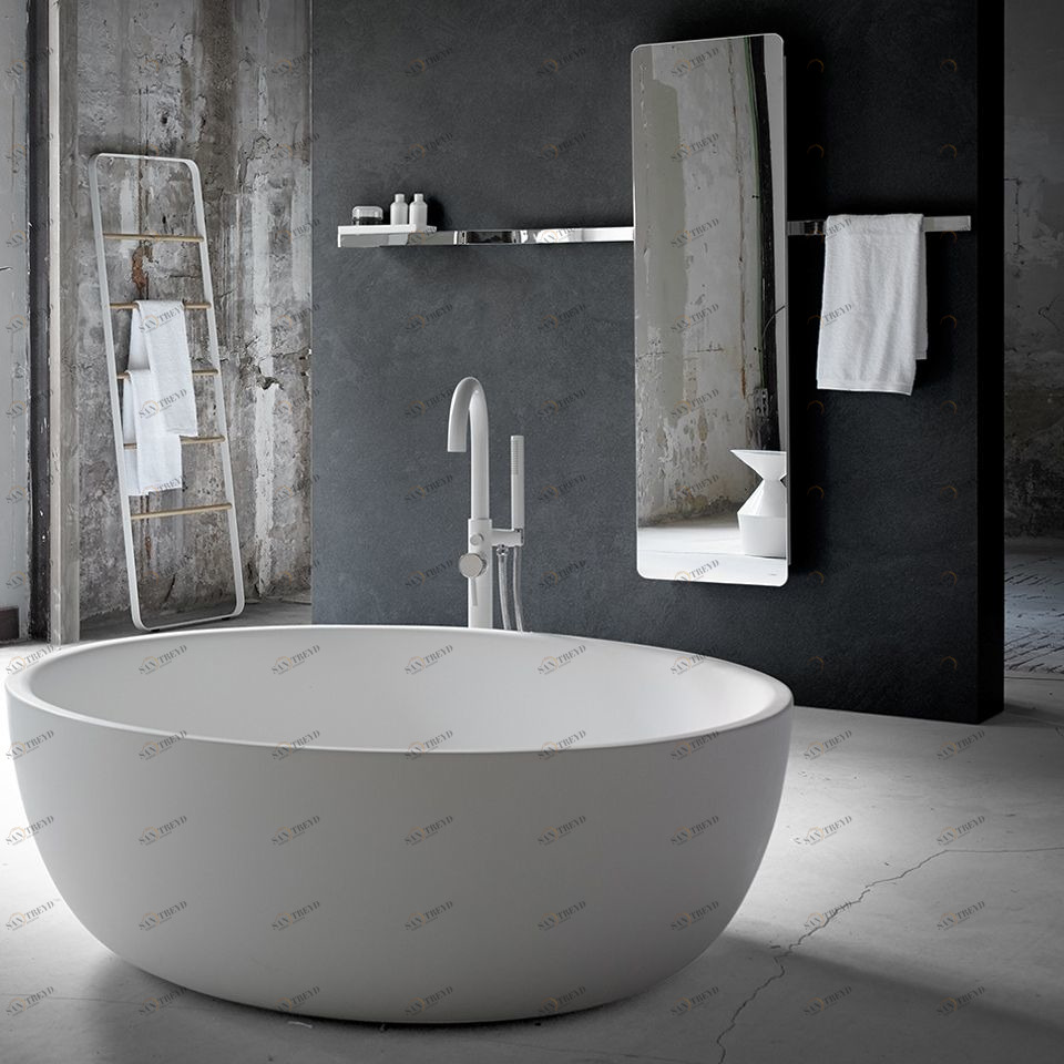 Ванна напольная круглая BA001 Inbani Moon