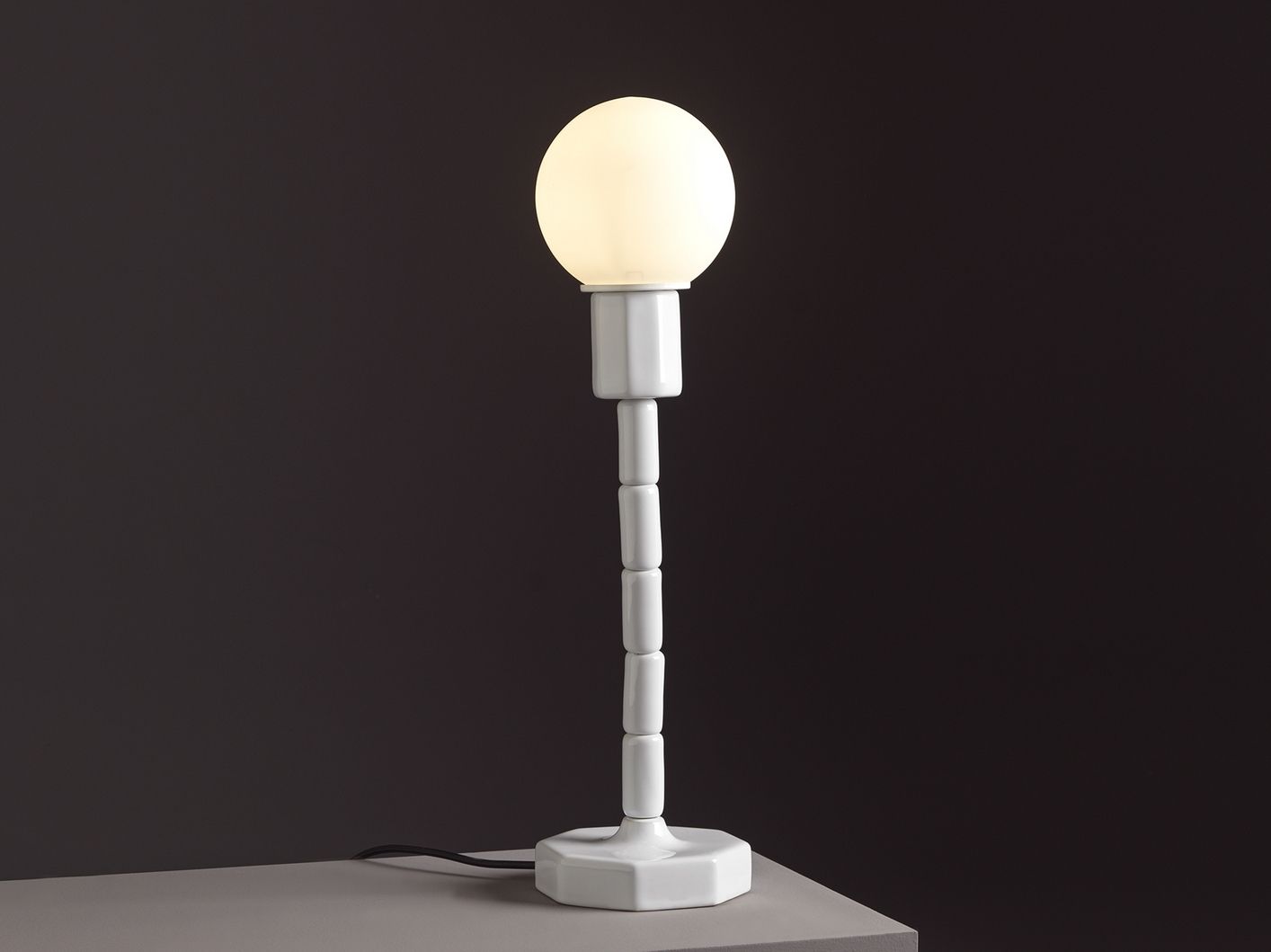 Керамическая светодиодная настольная лампа Ceramica Flaminia макияж ARCH-00140860