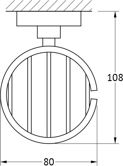 HAR 050 Держатель для освежителя ARTWELLE Германия Harmonie - Вид №1