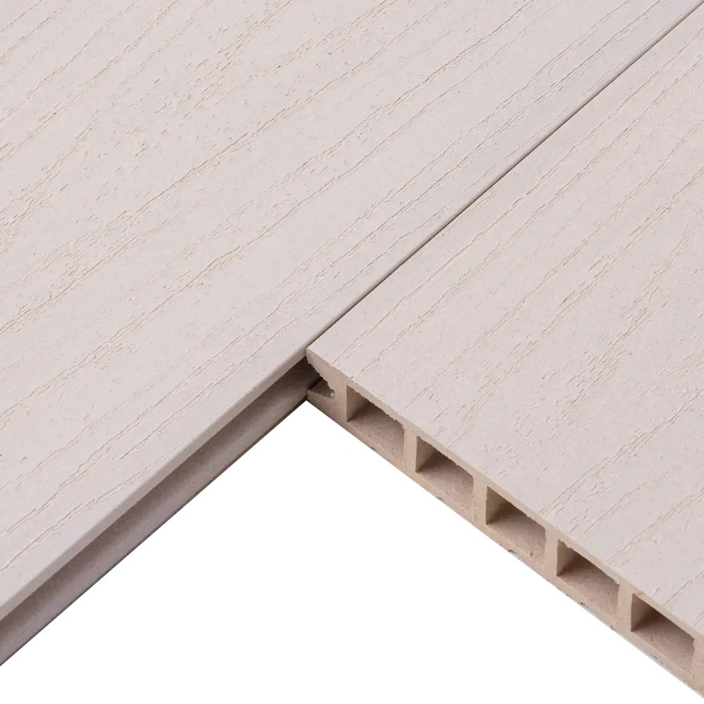 Террасная доска ДПК MultiDeck цвет Белый 3000x150x27 мм. Вельвет 0.45 м² 85473649 STLM-2177703 МУЛЬТИДЕК  - Вид №4