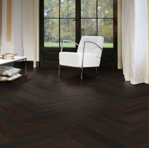 Паркет Ёлка Solidfloor New classic Лувр 1126206 Дуб Натур (Рельефная) 610х122 мм 1500200201 - Вид №21