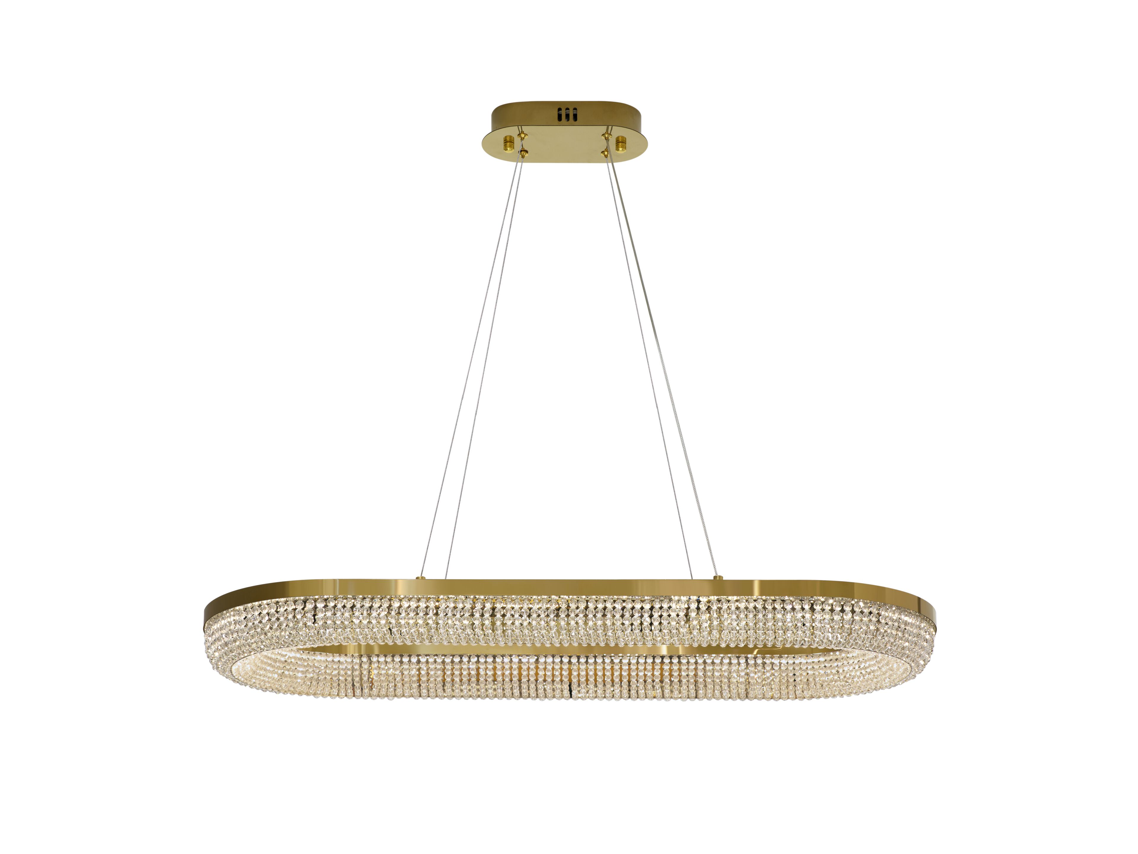 Подвесной светильник из нержавеющей стали с кристаллами K-Lighting IMPERIUM ARCH-00147899