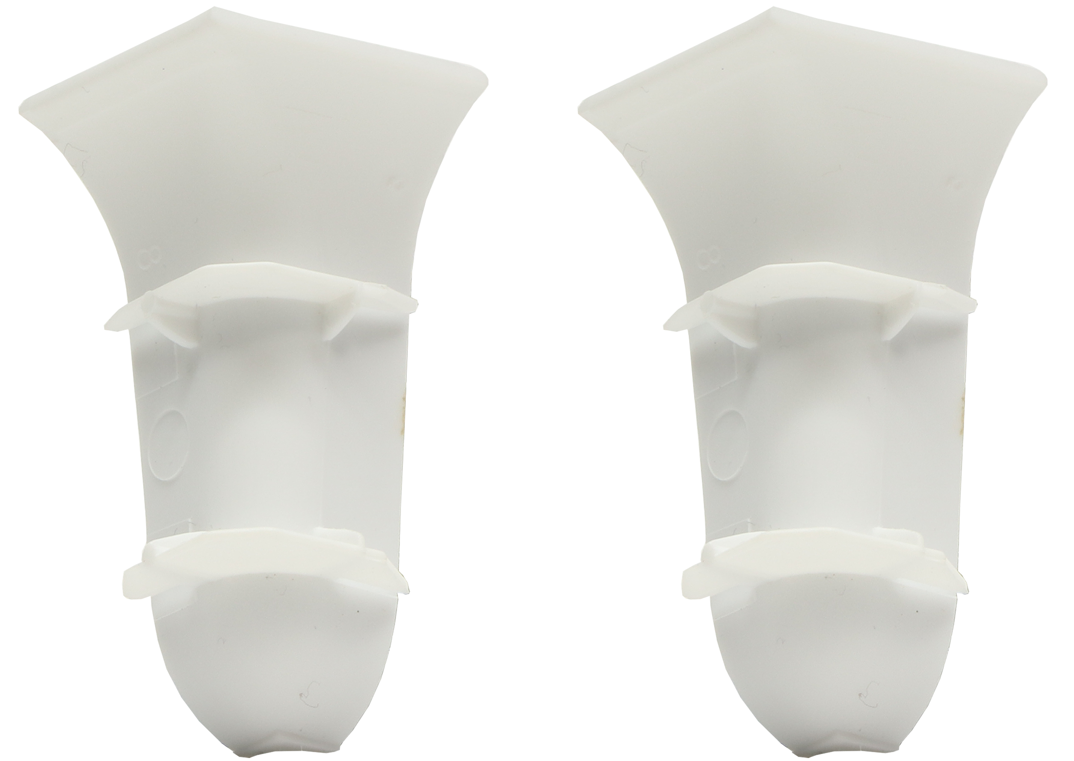83411503 Угол для плинтуса внутренний белый 55 мм 2 шт. STLM-0041103 ARTENS  - Вид №1