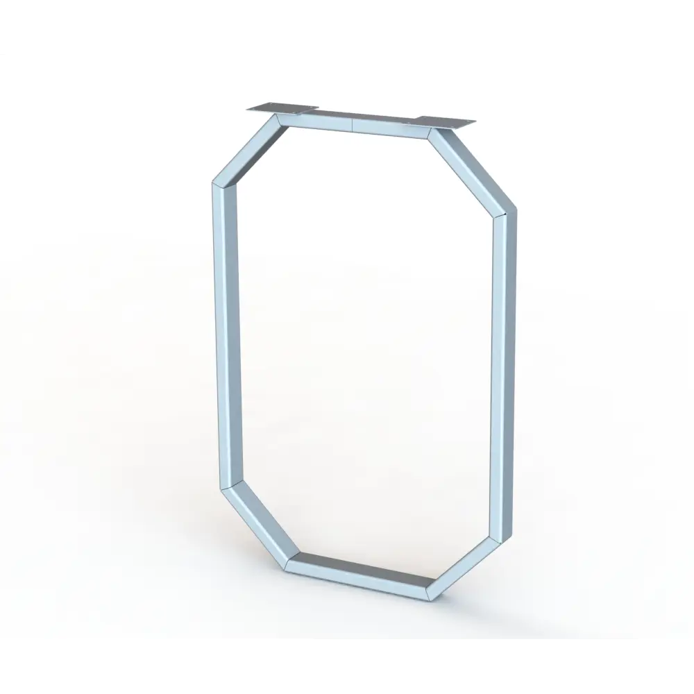 Подстолье для рабочей поверхности 85 см металл цвет белый METALLCART STLM-2103202