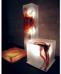 CEDRIMARTINI Торшер из смолы Monolith