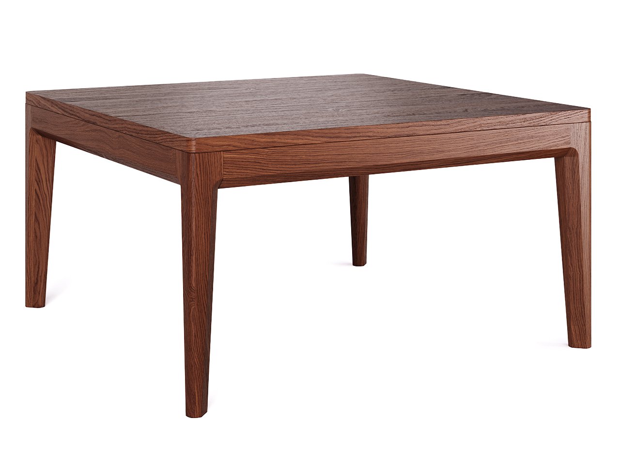 Журнальный столик квадратный дуб тобакко 65 см Case №1 THE IDEA  210081 Коричневый  - Вид №1