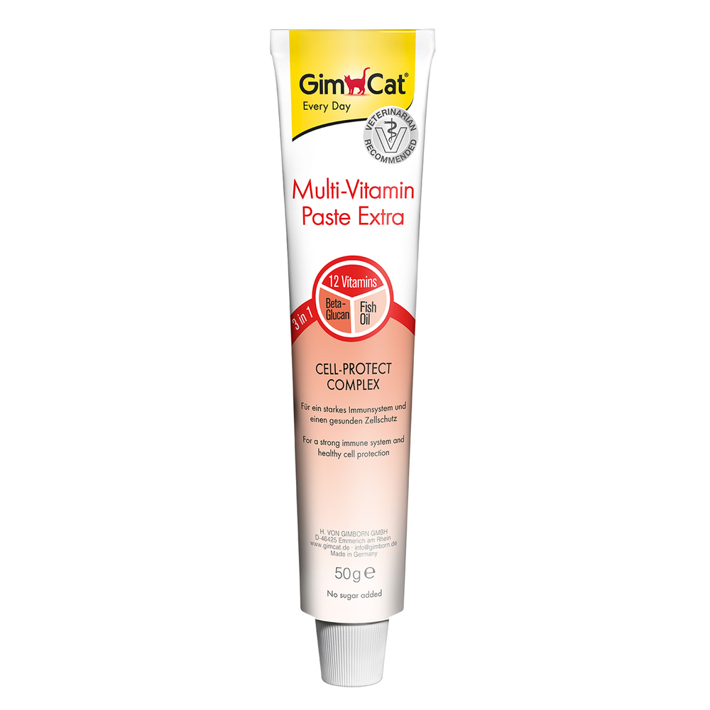 ПР0031781 Паста для кошек GimCat Multi-Vitamin Extra 50г GIMBORN  - Вид №4