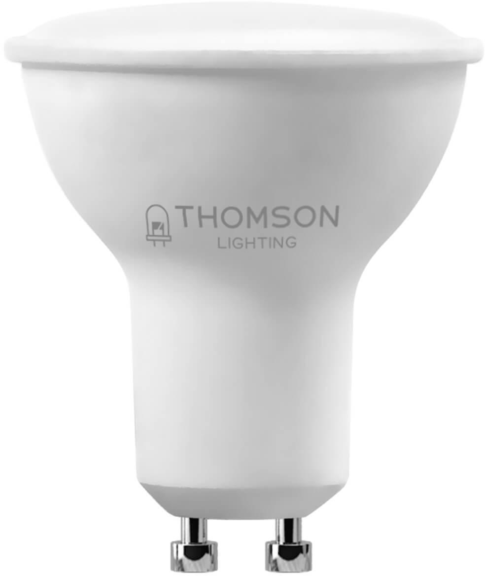 TH-B2103 Лампа светодиодная GU10 4W 3000K полусфера матовая Thomson