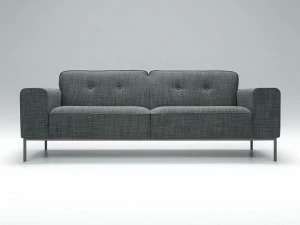 Sits Стеганый диван, обитый 3-х местной тканью Ville