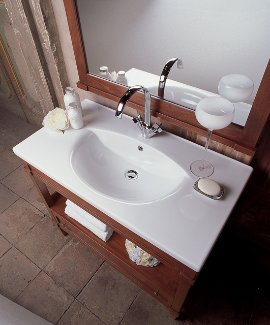 8036 Tifernoit Композиция для ванной в цвете блонд орех Bagno  - Вид №2