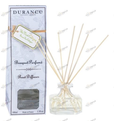 Диффузор 100мл "Зеленый чай" Green Tea Cologne DURANCE ЗЕЛЕНЫЙ ЧАЙ 301562 Голубой 