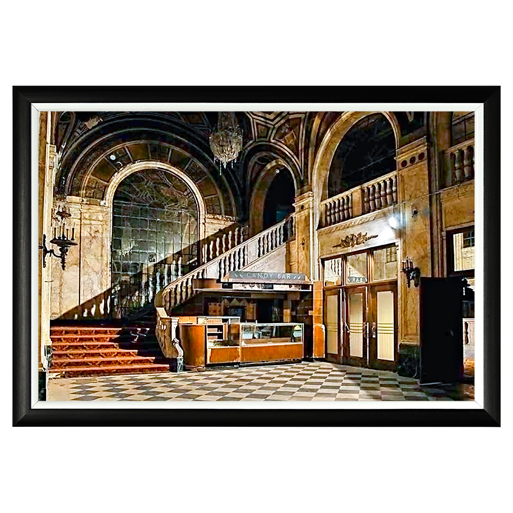 896519176_1818 Арт-постер «Дворец кино в Детройте» Object Desire 