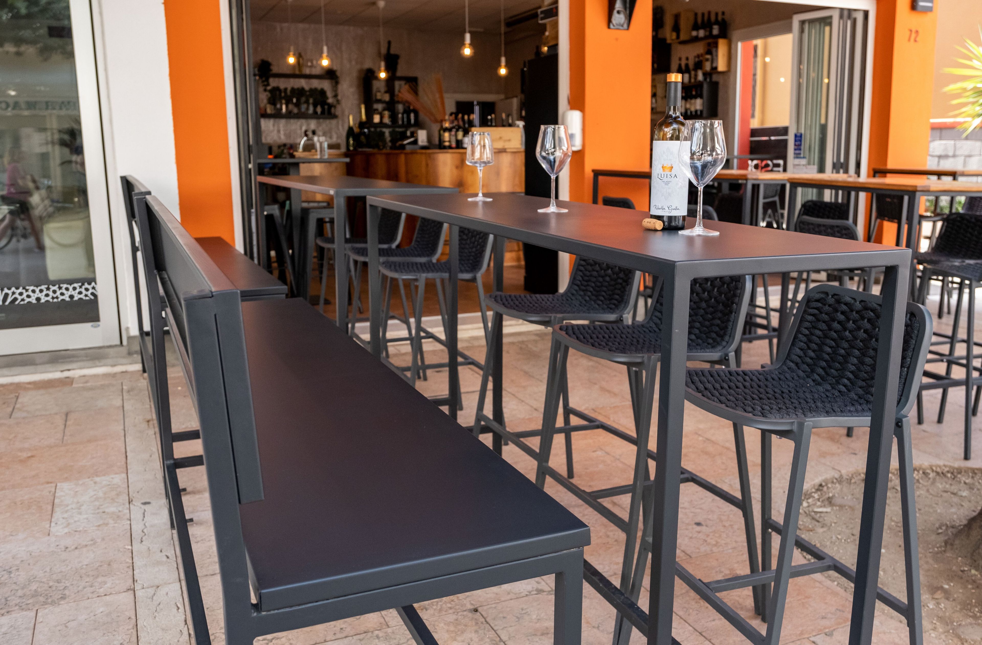 Высокий садовый стул DRIGANI Nida ARCH-00086616 - Вид №3