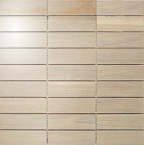 Мозаика и 3D панели из дерева Da Vinci Мозаика 9x3 White 028 Дуб Селект (Гладкая) 324х324 мм.