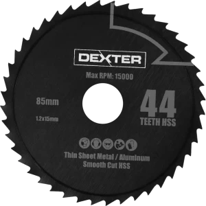 Диск пильный универсальный Dexter Power RW9229 85х15 мм, 44 Т 17336854 STLM-2025083