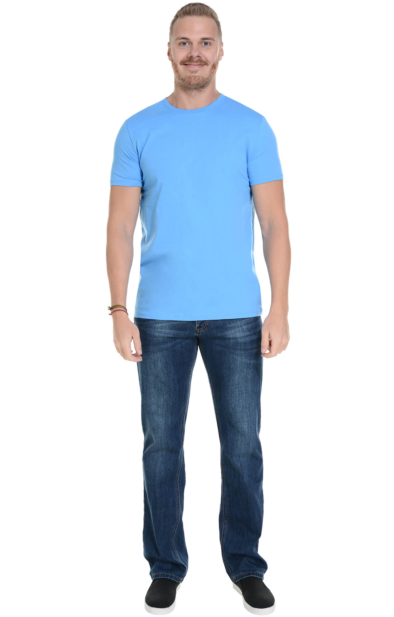 4958298 Футболка, цвет морозное небо  Одежда для официантов  размер 4XL (60-62) Спецодежда  - Вид №8