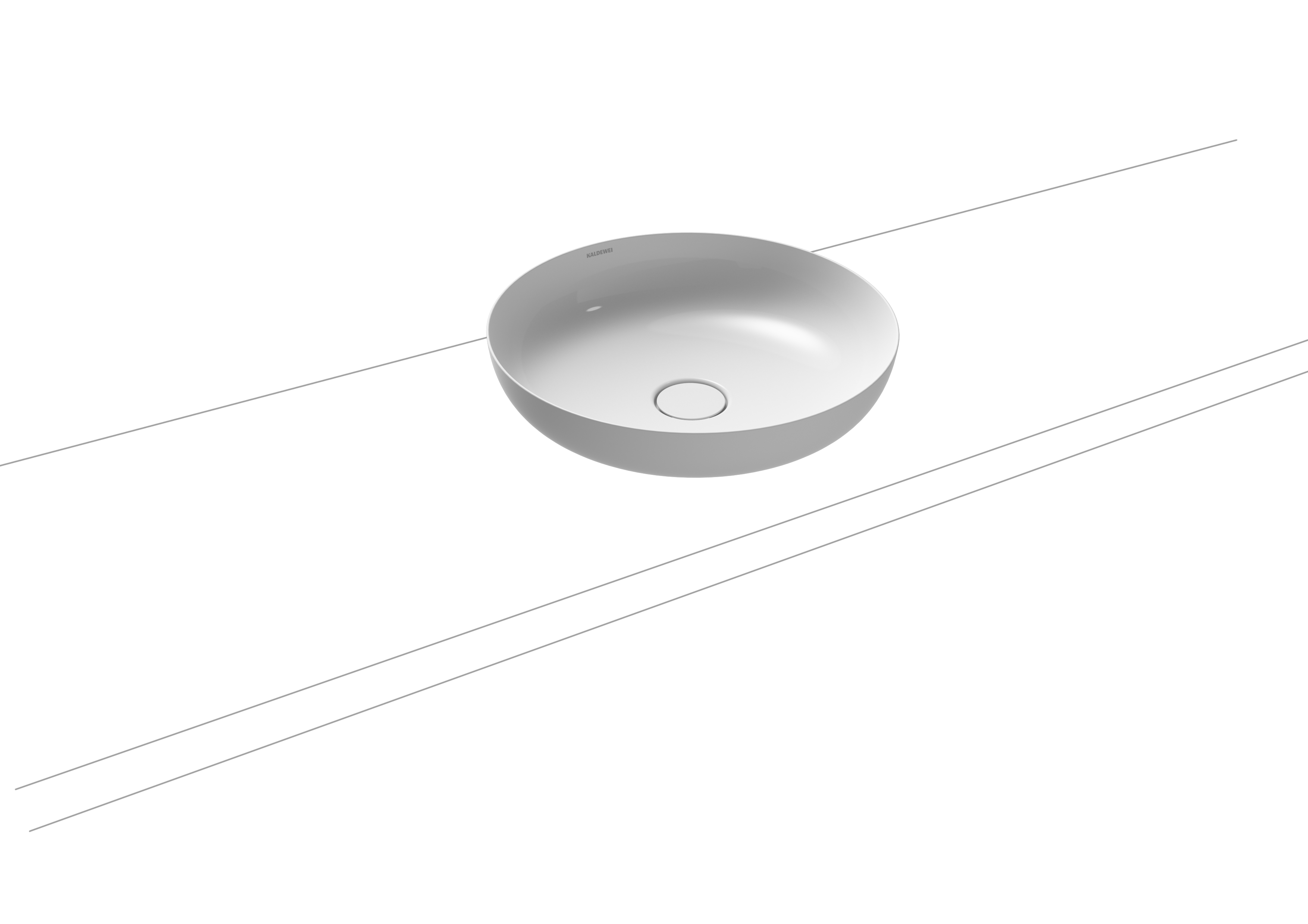 Умывальник KALDEWEI Сталь эмалированная 3180 443 теплый бежевый 20 3180443 - Вид №1