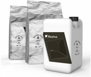 Rezina Двухкомпонентный раствор с прямым креплением к плитке Easy