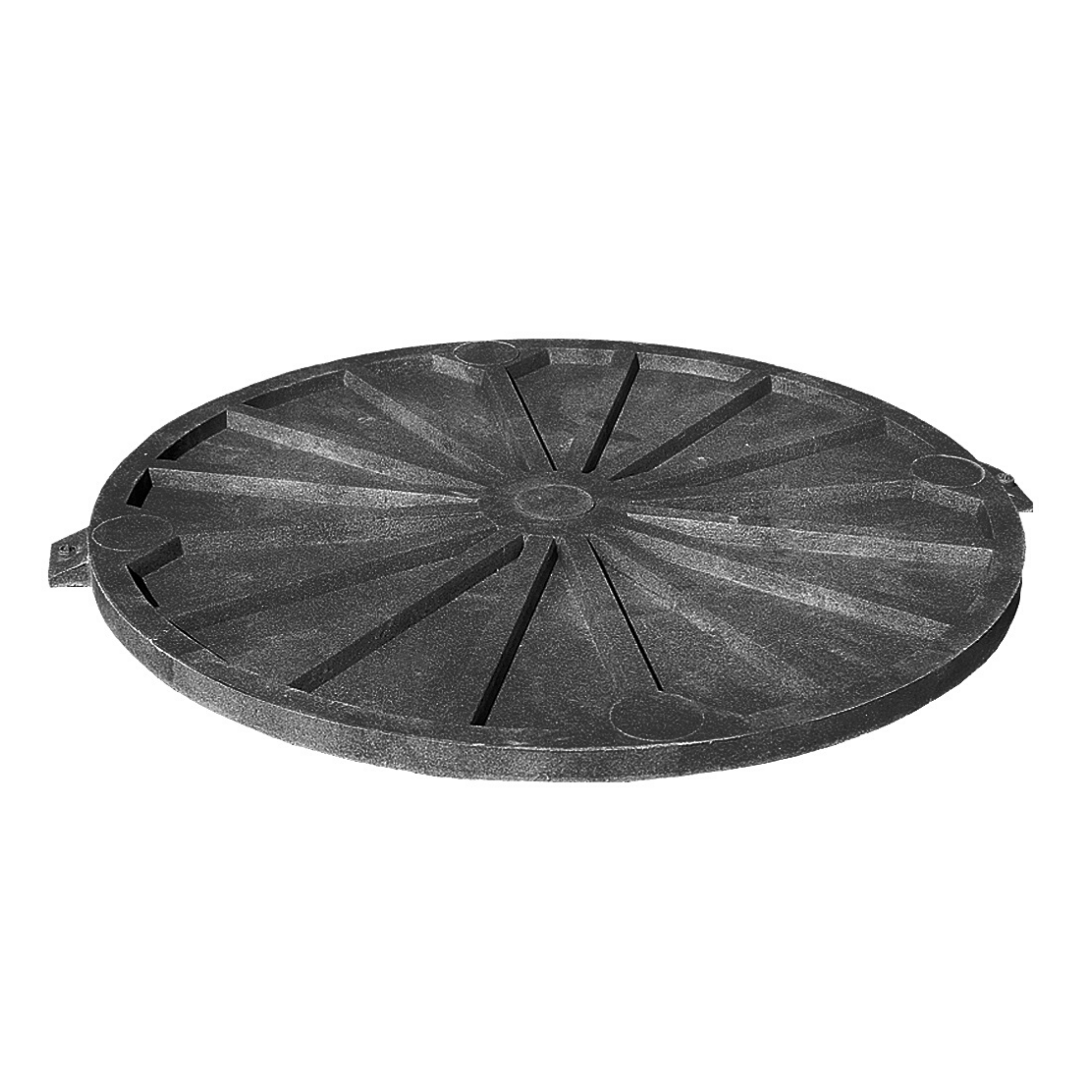 Полимерпесчаный люк Santreyd для колодцев диаметром 580 мм 82382829 STLM-0026044 - Вид №4