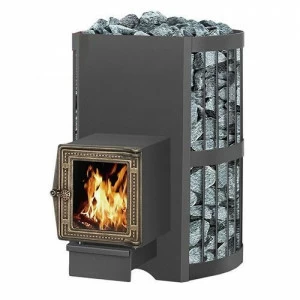 Печь для бани Везувий Скиф Стандарт 22 (ДТ-4С) 2016 с теплообменником