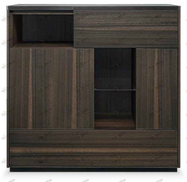 PRADDY Комод деревянный с распашными дверцами Empire Tr036