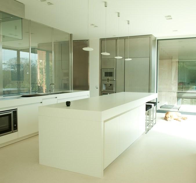 Strato Cucine Кухня с островом в белом стратоколоре Igloo sun-id-1348690 - Вид №5