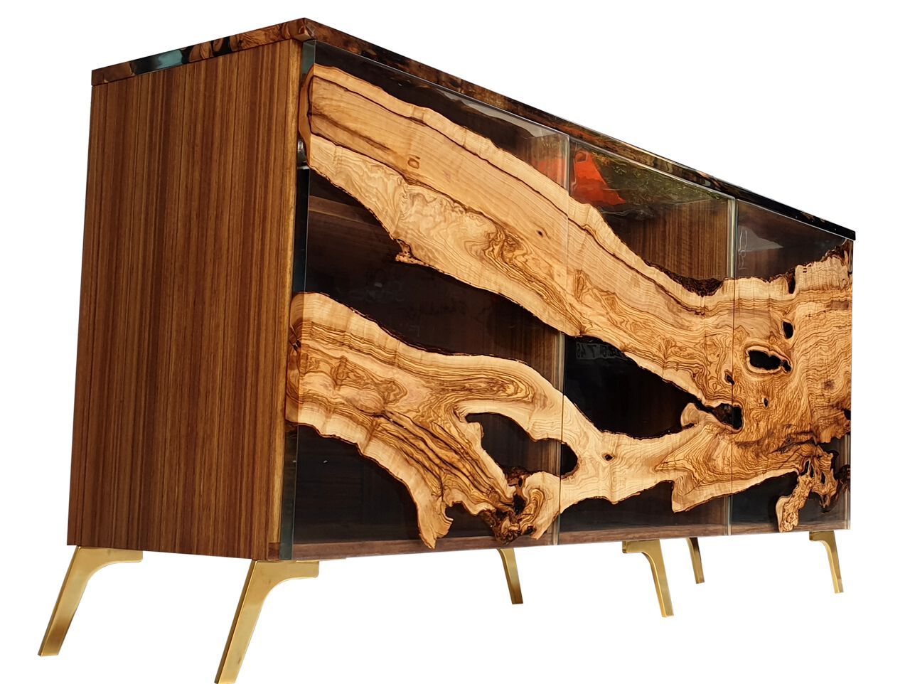 Мебель из смолы и дерева вяза с распашными дверями Legnor LEG2408747 / LEG2408748 ARCH-00034819 - Вид №6