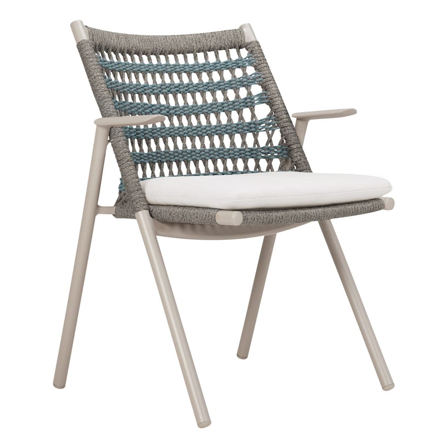 Стул из морской веревки с подлокотниками JANUS et Cie Anatra ARCH-00120494 - Вид №13