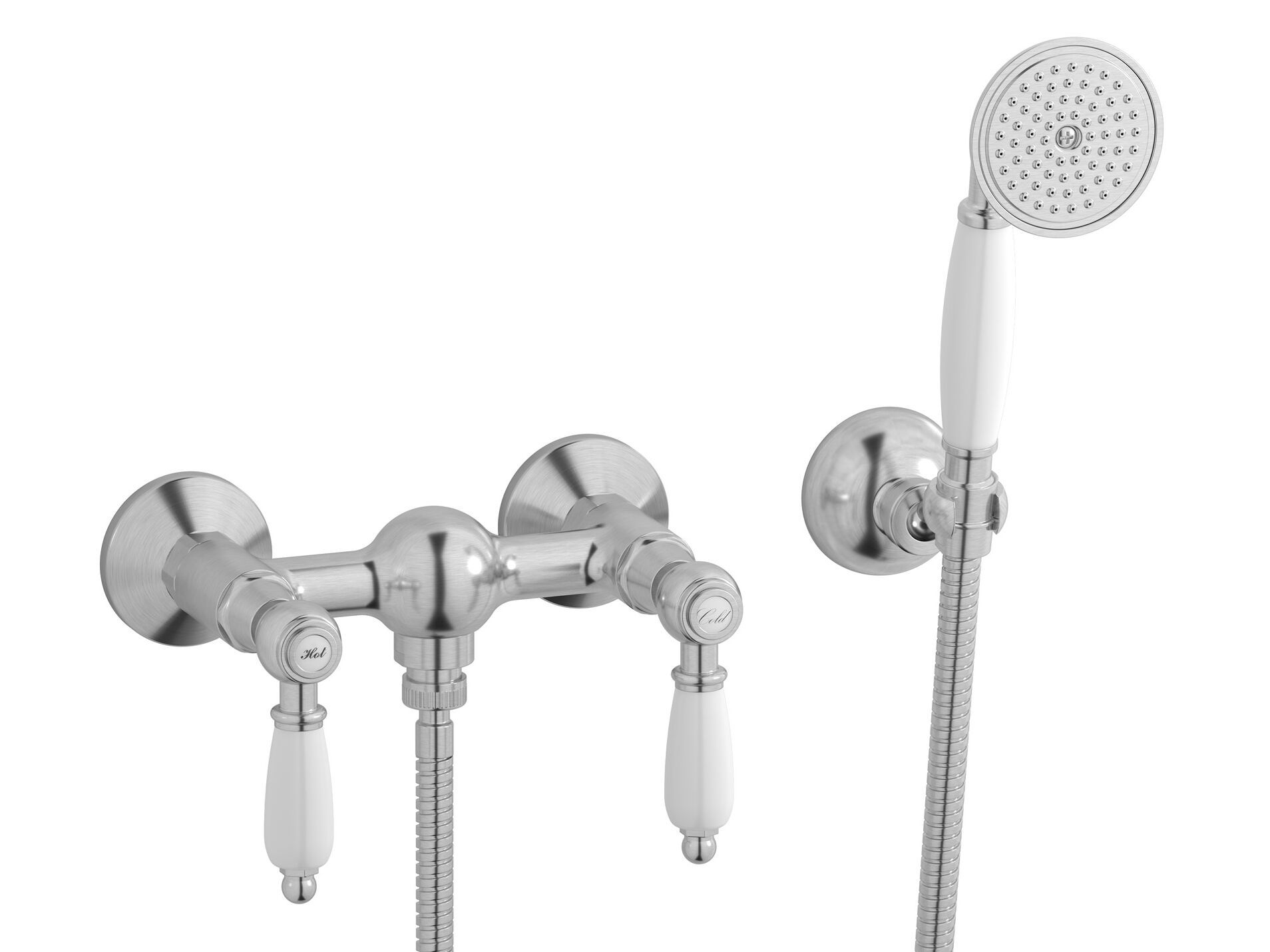 Открытый смеситель для душа с ручным душем IB Hermes + Hermes Elle ARCH-00093408