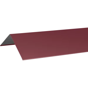 Конек плоский 146x146 мм 2 м 0.4 мм цвет RAL 3005 красный 84176980 STLM-2190558