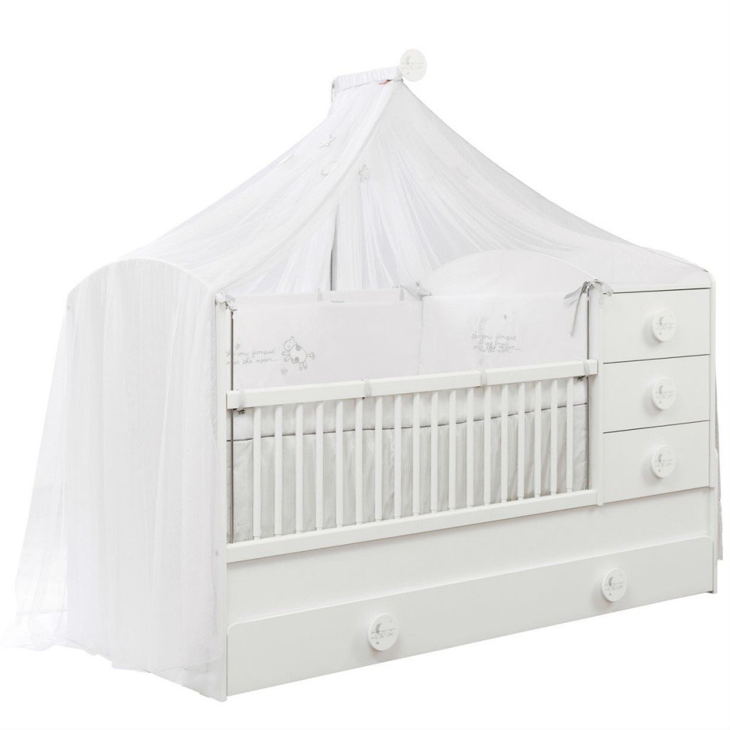 Балдахин на детскую кроватку Baby Cotton CILEK BABY COTTON 00-3832085 Белый Santreyd  - Вид №1