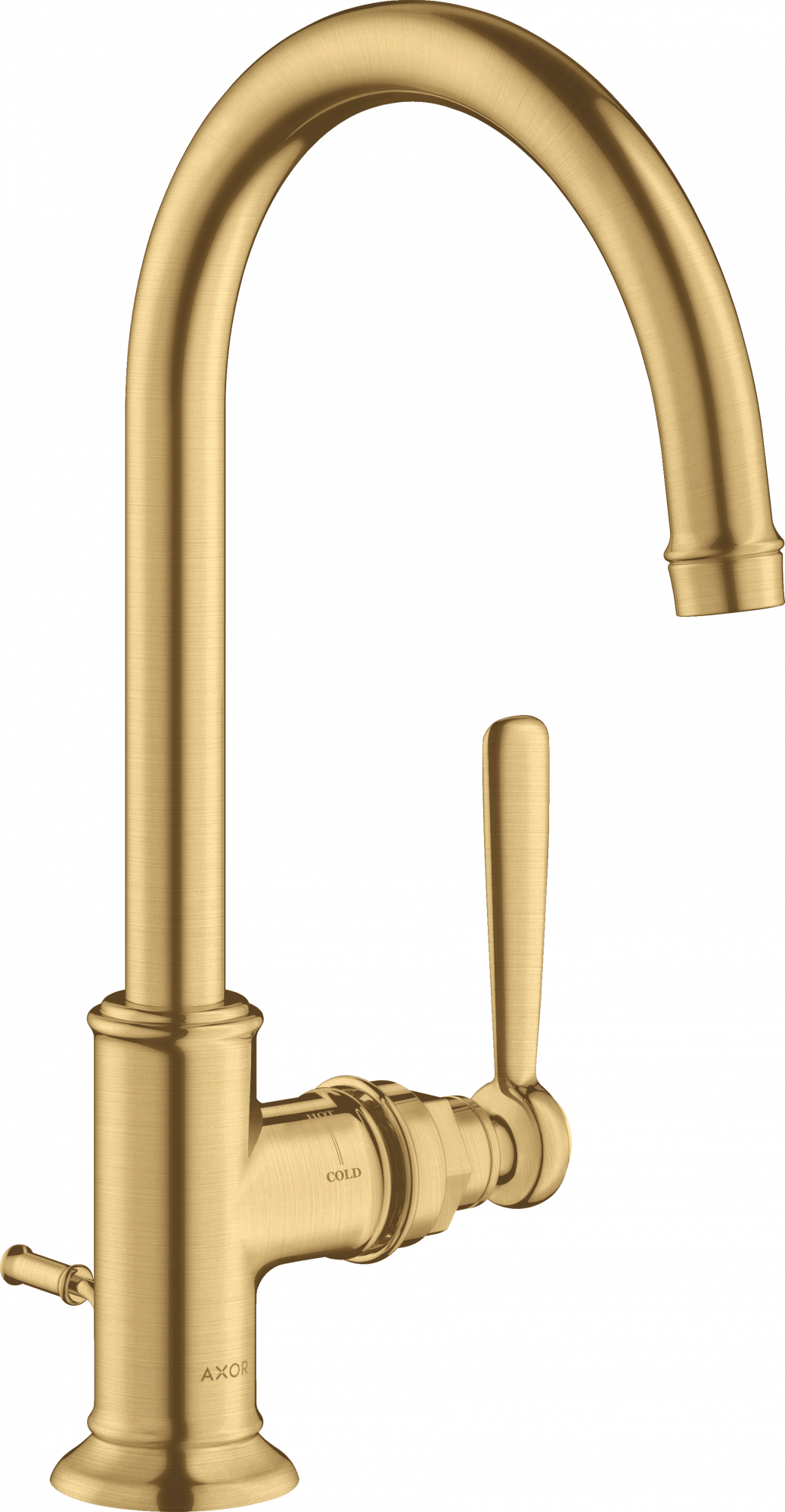 16517250 Смеситель для раковины 210, однорычажный, с рычажной ручкой и сливным гарнитуром AXOR MONTREUX