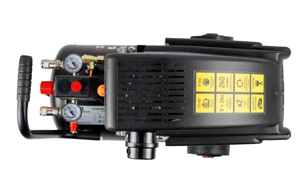 Компрессор поршневой масляный Verton Air AC-24/240K 9107054 STDN-0073330 - Вид №4