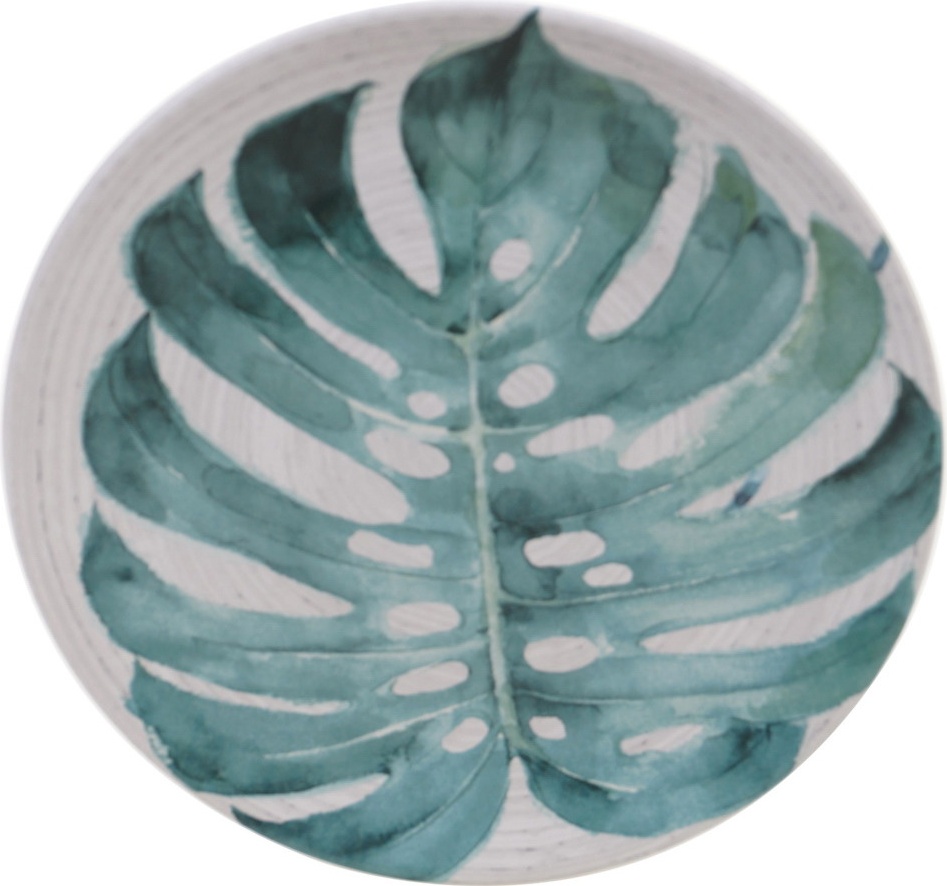 10638464 Certified International Тарелка закусочная Certified Int. Пальмовые листья 22см, керамика (в ассортименте) Керамика 