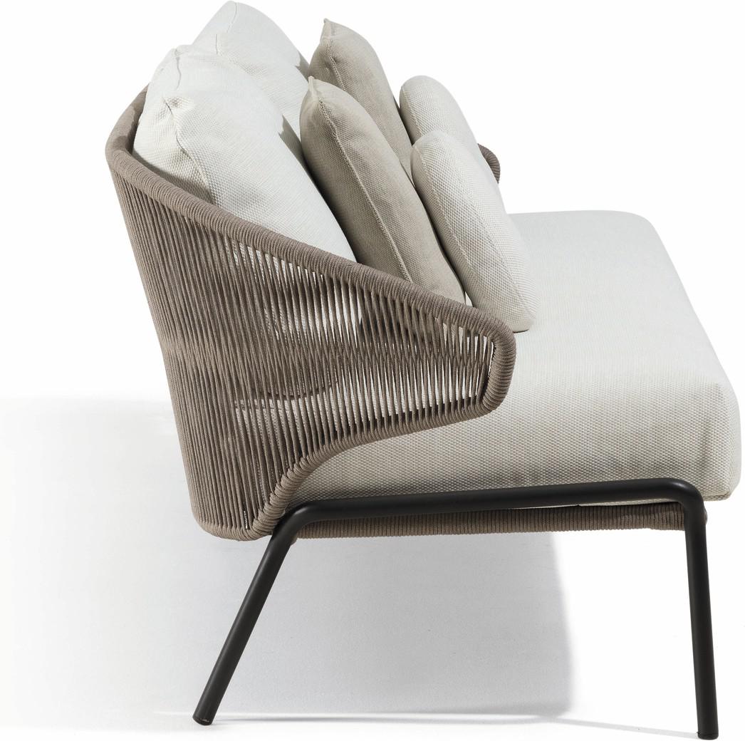 MNST24 2,5 мест. диван фиксированный лава бронза Manutti Radius - Вид №3