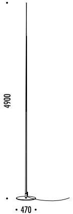 DAVIDE GROPPI Торшер для улицы из стекловолокна и металла sun-id-1444714 - Вид №4