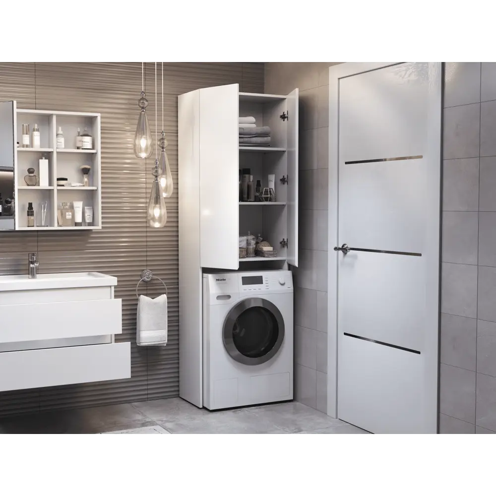 Напольный шкаф Vigo для стиральной машины с полками 84005324 STLM-0046051 - Вид №10