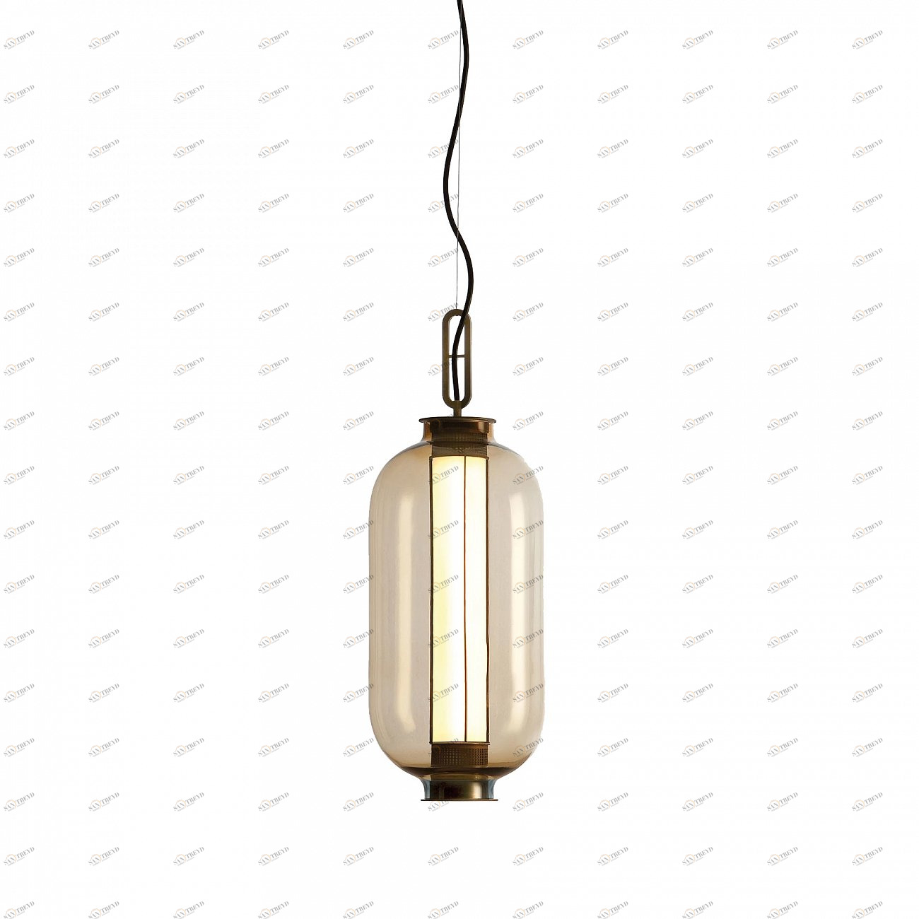 Светильник подвесной 60х22 см янтарный Bia B Amber 10082P/B DELIGHT COLLECTION ДИЗАЙНЕРСКИЕ 00-3882343 Золото;прозрачный 