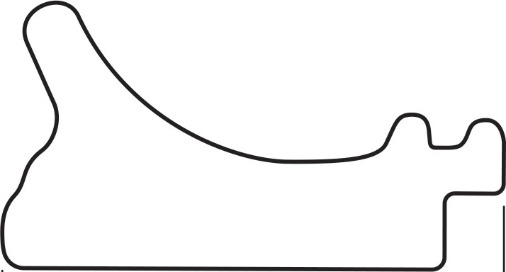 BY 7434 Зеркало в багетной раме - белый с серебром 60 mm EVOFORM Octagon - Вид №4