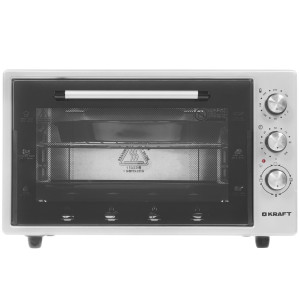 8192481 Мини-печь Kraft KF-MO 4500 GR серебристый