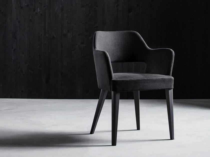 Origins 1971 Стул из ткани с подлокотниками Emily sun-id-1481272 - Вид №5